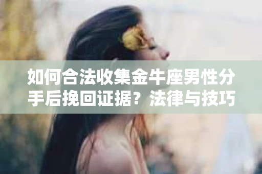 如何合法收集金牛座男性分手后挽回证据？法律与技巧的双重指导