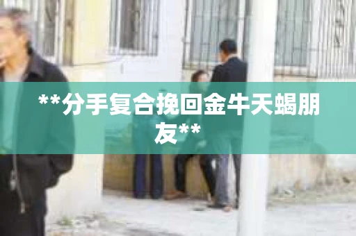 **分手复合挽回金牛天蝎朋友**