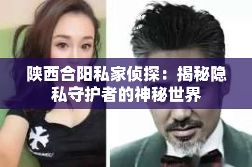 陕西合阳私家侦探：揭秘隐私守护者的神秘世界
