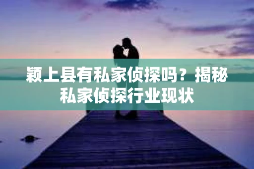 颖上县有私家侦探吗？揭秘私家侦探行业现状