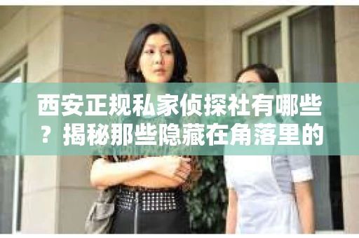 西安正规私家侦探社有哪些？揭秘那些隐藏在角落里的神秘力量
