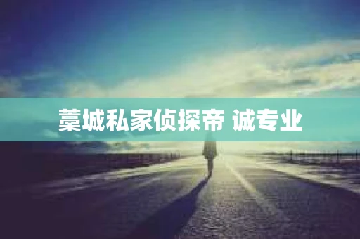 藁城私家侦探帝 诚专业
