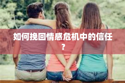 如何挽回情感危机中的信任？